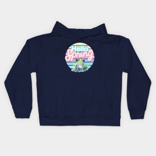 Hello Spring Froggy! Kids Hoodie